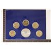 Image 2 : 2014 US MINT ANNUAL UNC DOLLAR COIN SET. FEATURES: