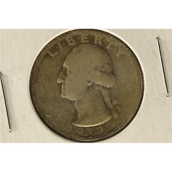 KEY DATE 1932-D WASHINGTON SILVER QUARTER