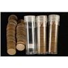 Image 1 : 3 SOLID DATE ROLLS OF LINCOLN WHEAT CENTS: 1946,