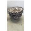 Image 2 : 8 NEW WICKER BASKET HANGERS