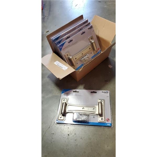 5 PAIRS OF NEW CONTEMPORARY GATE HINGES