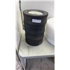 Image 2 : LARGE ROLL OF 9" WIDE MATERIAL AND 4 DOLLY WHEELS