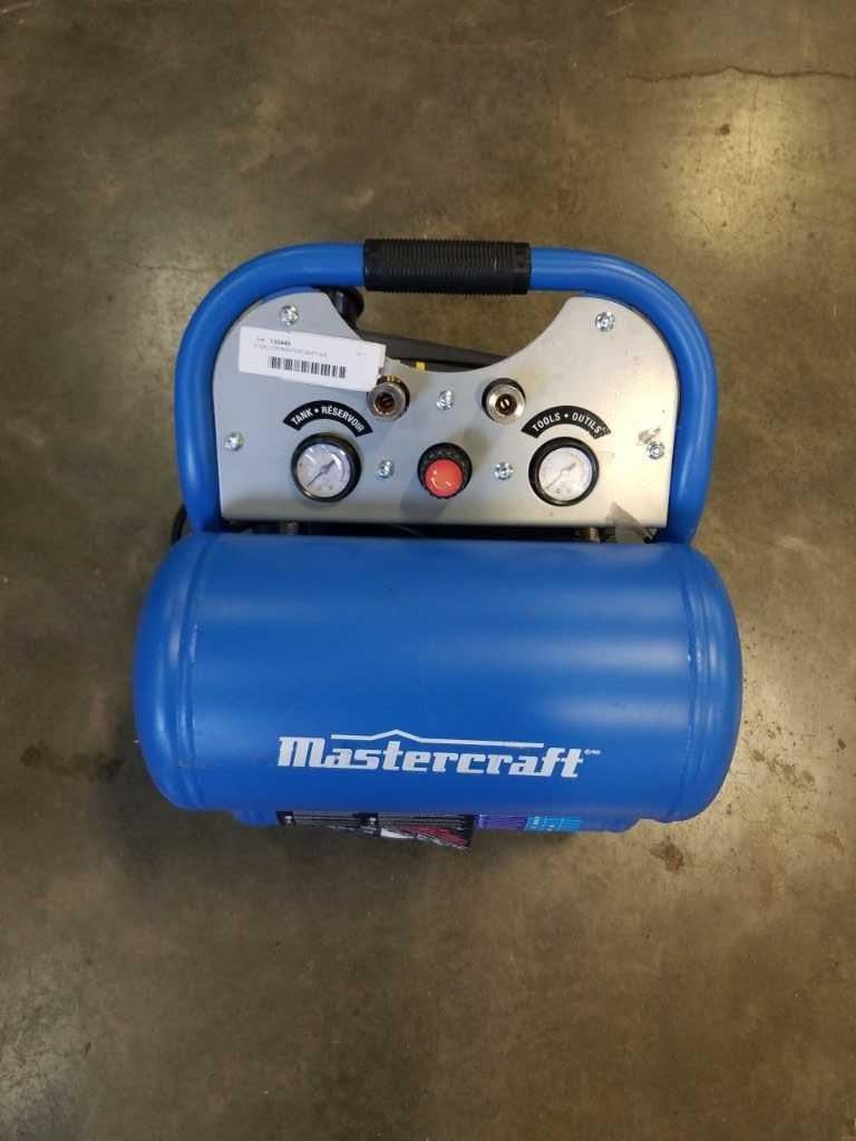 5 GALLON MASTERCRAFT AIR COMPRESSOR WORKING CONDITION NEEDS TOGGLE ON ...