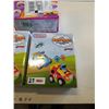 Image 3 : 2 CARTOON POLICE AND RACE CAR SET AND MY FIRST CASH REGISTER