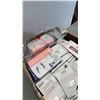 Image 2 : BOX OF NEW NAIL POLISH STICKERS AND EYELASHES