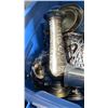 Image 2 : TOTE OF BRASS, SILVER PLATE AND OTHER COLLECTIBLES