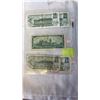 Image 2 : 5 CANADIAN $1 BILLS 4- 1973, 1- 1967 CENTENNIAL BILL