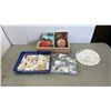 Image 1 : LOT OF CANADIAN COINS, COIN BOOKS, STAMPS AND STAMP IDENTIFIERS