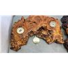 Image 2 : 2 BURL CLOCKS