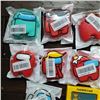 Image 2 : 7 NEW AMOUNG US AIRPOD AND AIRPOD PRO SILICONE CASE COVERS WITH 5 NEW IPHONE CASES FITS IPHONE X-13 