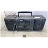 Image 2 : SONY CFD-550 DOUBLE CASSETTE BOOMBOX WORKING