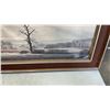 Image 8 : FRAMED PORTRAIT AND FRAMED LANDSCAPE