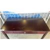 Image 2 : MAHOGANY FINISH 1 DRAWER SOFA TABLE