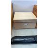 Image 2 : LOT OF WOOD CRATES AND CASES WITH DUFFERIN POOL CUE WITH CASE