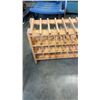 Image 2 : WOODEN WINE RACK FITS 40 BOTTLES