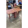Image 2 : OUTDOOR DROP SIDE PATIO TABLE