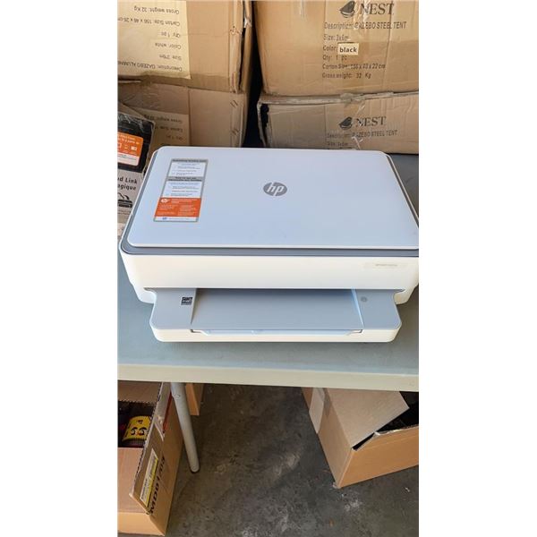 HP ENVY 6055E WIRELESS ALL IN ONE INKJET PRINTER - TESTED WORKING, RETAIL $179