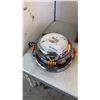 Image 8 : VINATGE WAFFLE MAKER WITH ANTIQUE TURNTABLE AND WOOD BOX
