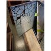 Image 2 : METAL MEDICINE CABINET WITH GLASS DOORS