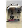 Image 2 : CUISINART METAL CLASSIC STAINLESS 2 SLICE TOASTER IN STORE DEMO NO BOX TESTED AND WORKING - RETAIL $
