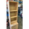 Image 2 : 3 DRAWER END TABLE AND 3 TIER STORAGE SHELF