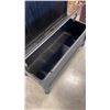Image 3 : BLACK 5 HOOK ENTRANCE COAT RACK BENCH WITH STORAGE