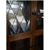 Image 2 : 6.5FT TALL LEADED GLASS DISPLAY CABINET