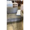 Image 2 : GREY PILLOWBACK SOFA