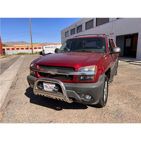 2005 CHEVROLET AVALANCHE