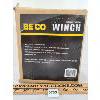 Image 2 : BECO 1400LB HAND WINCH - AS NEW