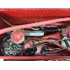 Image 2 : MASTERCRAFT TOOL BOX W/ TRAY & CONTENTS - INCL AIR TOOLS