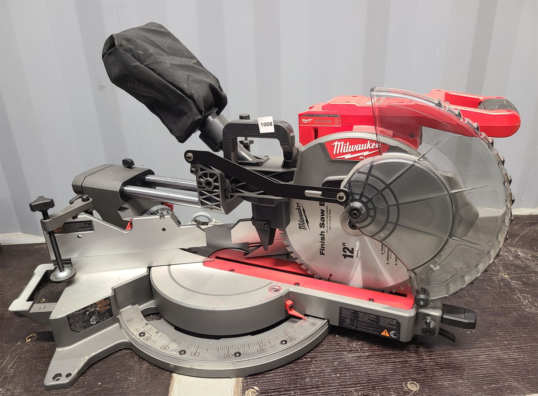Motorized Compound Slide MILWAUKEE 12in CORDLESS DUAL BEVEL COMPOUND SLIDING MITER SAW - Kidd ...