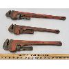Image 2 : LOT OF 3 - RIDGID PIPE WRENCHES