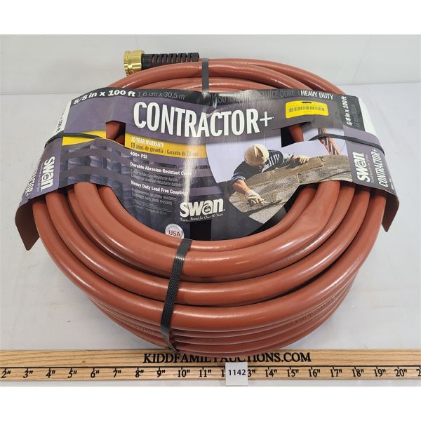 SWAN HEAVY DUTY CONTRACTORS HOSE 400 PSI NEW swan-heavy-duty-contractors-hose-400-psi-new
