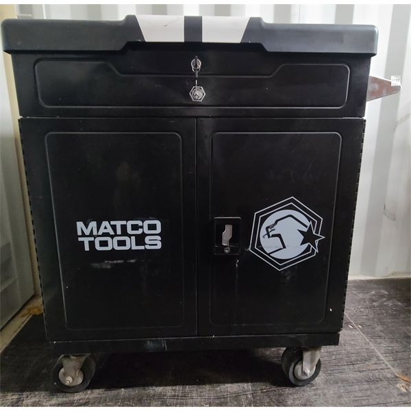 MATCO TOOLS ROLLING TOOL BOX W/ KEYS