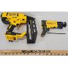 Image 2 : LOT OF 2 - DEWALT CORDLESS 20V 16GA FINISH NAILER & COLLATED ATTACHMENT - AS NEW 