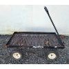 Image 1 : MASTER METAL PULL BEHIND LAWN CART 