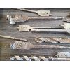 Image 2 : JOB LOT - WOOD WORKING TOOLS - TAPE MEASURE - RUBBER HAMMER 