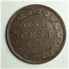 Image 1 : Canadian Large Cent 1887 EF++ Repunched 1 & 7