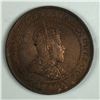 Image 2 : Canadian Large Cent 1902 UNC Brown 217