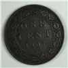 Image 1 : Canadian Large Cent 1907 H VF+ 256