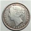 Image 2 : 1858 Queen Victoria 20 Cents Fine +