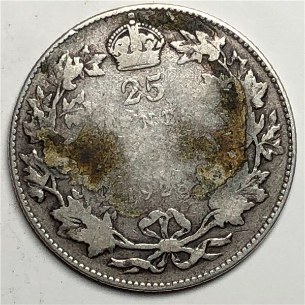 1928 King George V 25 Cents