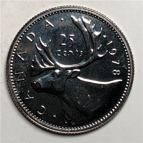 1978 Queen Elizabeth 25 Cents Large Beads
