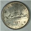 1937 King George VI Canadian Silver Dollar