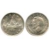 1938 King George VI Canadian Silver Dollar ICCS-MS-63 Blast White
