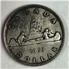 Image 1 : 1953 Queen Elizabeth II Canadian Silver Dollar