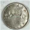 Image 1 : 1962 Queen Elizabeth II Canadian Silver Dollar UNC