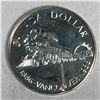 Image 1 : 1986 Queen Elizabeth II Canadian Silver Dollar UNC 621