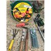 Image 2 : Wandmate, Nozzle, 50' Hose, Shears, Hoe's, Watering Cans & Buckets